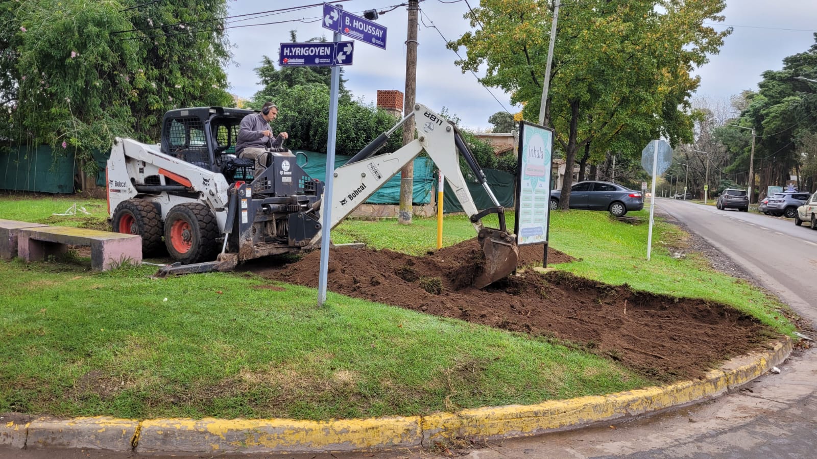 Ahora en Irigoyen: continúa el Plan Integral de Veredas en Funes 